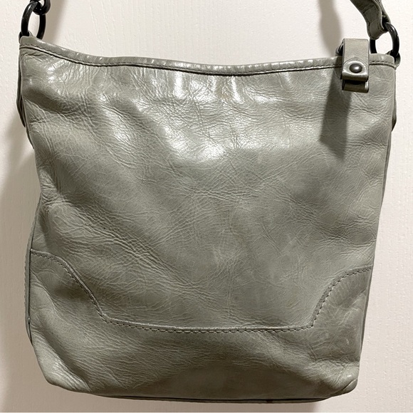 Frye Fern Green Leather Melissa Small Hobo - Picture 5 of 11